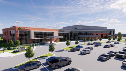 Parkview West Lafayette building rendering