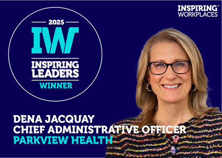 Dena Jacquay Inspiring Leader Award graphic