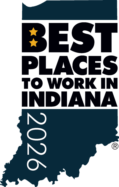 Indiana Best Places to Work Award logo 2026